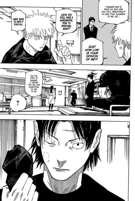 Jujutsu Kaisen Chapter 222 Pre